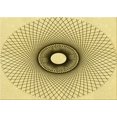thumbnail image 1 of Ahgly Company Machine Washable Indoor Rectangle Transitional Sun Yellow Area Rugs, 2' x 3', 1 of 7