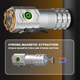 thumbnail image 4 of Clearance,Flashlight,Super Bright Flashlight,Rechargeable LED Flashlight With High Lumen, 18500 Lithium Battery Super Bright, Scalable And Flashlight, Powerful Handheld Flashlight Suitable, 4 of 9