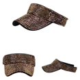thumbnail image 2 of GDREDA Baseball Cap Fashion Women Leopard Print Sun Baseball Visor Cap Gold,One Size, 2 of 4