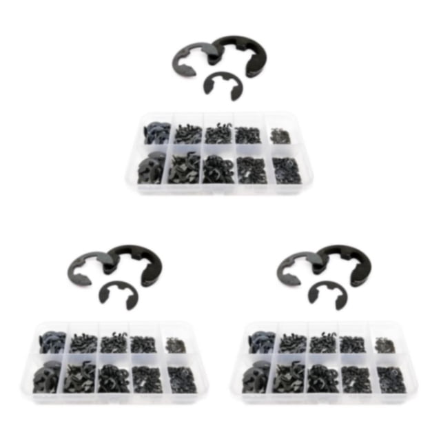 Langgg 580pcs/set Affordable Washer - Durable And Secure Retainer At Affordable Price Wide Application black 3Set