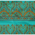 thumbnail image 4 of oneOone Organic Cotton Poplin Twill Fabric Leaves & Floral Block Decor Fabric Printed BTY 42 Inch Wide, 4 of 4