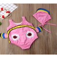 thumbnail image 3 of Toddler Boy Girl Fish Bathing Suit with Hat One Piece Swimsuit Set, 3 of 6