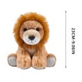 thumbnail image 3 of CREATITOY 1 Pc Lion Plush Figurine - Cute Home Decor & Kids Toy Accessory, 3 of 5