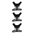 thumbnail image 4 of Transemion Gilet Réfléchissant de Course Confortable avec Poche pour Téléphone Conçu pour la Course et la Randonnée pour Hommes Type1 3 Pcs, 4 of 6