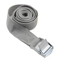thumbnail image 1 of stanreset Leashing Strap Ratchet Tie Cargo Rope Polyester Multicolored Wear-resistance Book Rustproof Buckle Luggage Cable Gray 50mm*5Meter, 1 of 1