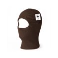 thumbnail image 2 of TopHeadwear Masque de Ski à un Trou - Marron Café, 2 of 2