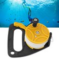 thumbnail image 3 of Dive Rope Reel, Diving Reel 46m Line 8 Strands Nylon Wire Tear Resistant Sturdy  for Exile Diving Orange,Yellow,Black, 3 of 7