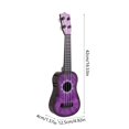 thumbnail image 3 of Meitianfacai Guitare Ukulélé pour Enfants à Motif d'Hippopotame, Instrument de Simulation Jouable, Jouet d'Éveil pour l'Éveil Précoce, Violet, 3 of 6