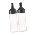 thumbnail image 4 of veasfak 2Pcs Condiment Dispenser Tomato Ketchup Bottle Empty with Cap Supplies Container 500mL Black, 4 of 9