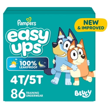 Pampers Easy Ups Training Underwear Boys Size 6 4T-5T