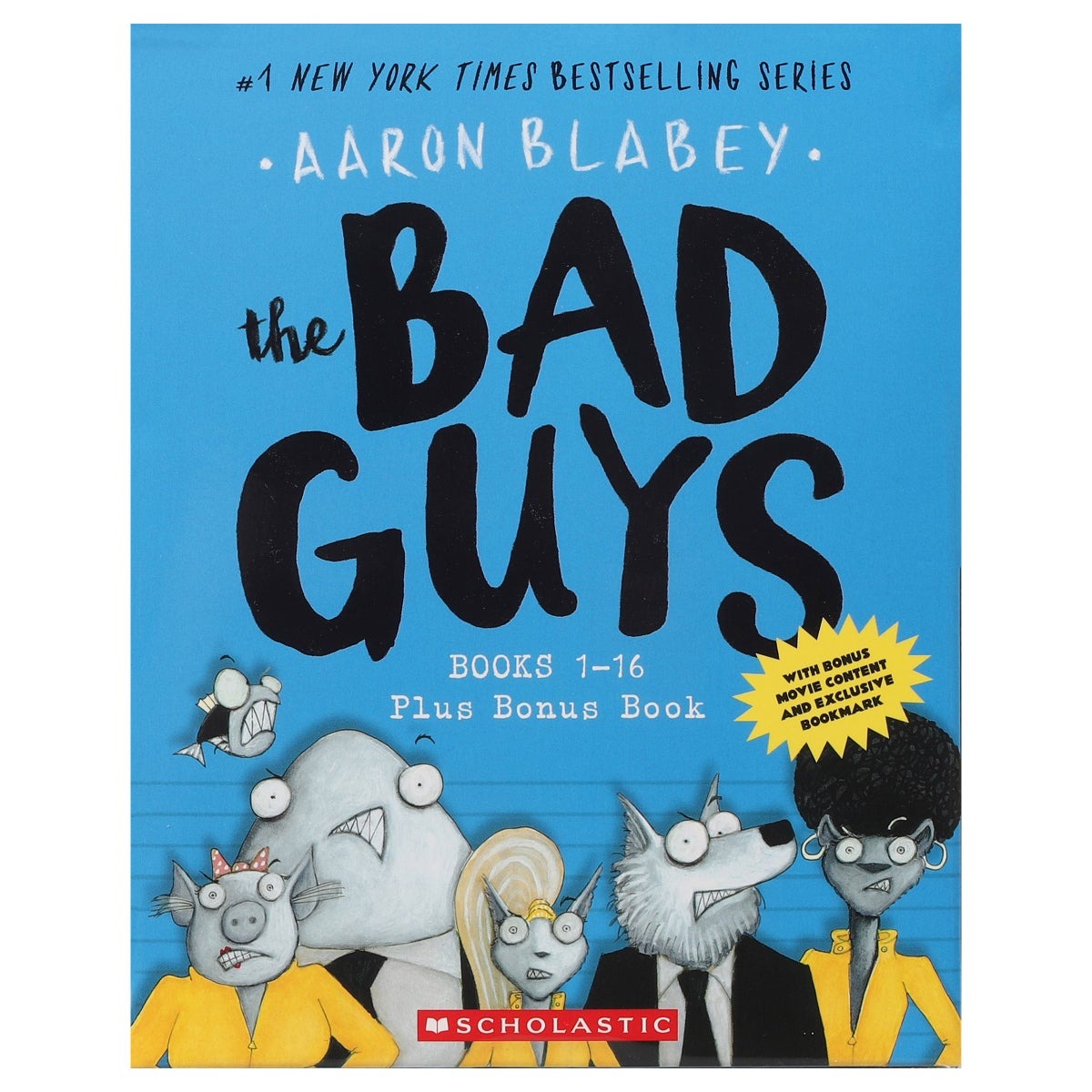 The Bad Guys: Books 1-16 Box Set Plus Bonus Book- English Only