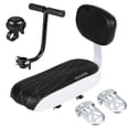thumbnail image 1 of Kid Bike Back Cushioned Seat Kit with Bell Foot Rest Handle Grip Children Safety Carrier Set, 1 of 7