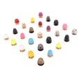 thumbnail image 1 of Bag Feet Nailhead, Screwback Studs Nailheads Rust Proof 26pcs  For Handbag For DIY Leather Craft, 1 of 8