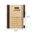 thumbnail image 4 of Pen+Gear Notebook with Calculator & Marker, 4 of 4