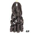 thumbnail image 1 of Wig Large Curl Wig Big Wave Braid Wig Hair Receiving Bundle Double Extensions, wig for Women, 1 of 2
