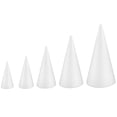 thumbnail image 3 of Foam Cone DIY Multi-use Blank Cake Dummy Christmas Tree Cone Craft Cone for Kids, 3 of 10