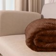 thumbnail image 4 of Cozy Fleece Throw Blanket for Couch Sofa, Plush Fuzzy Soft 43x60 Inch Blanket, Portable Warm Bedding for Home Decor Pet Snuggling with Enhanced Durability, 4 of 7