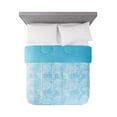 thumbnail image 3 of Mainstays Calista Blue Geo Comforter Double/Queen, 3 of 4