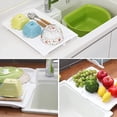 thumbnail image 3 of Kitchen Utility Draining Board Light Weight Space Efficient Water Drain Dish Stand Dryer Countertop Dish Drainer Rack Small Drying Rack for Bottles Stainless Steel Racks for Storage 40 in Dish Drying, 3 of 3
