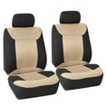thumbnail image 2 of FH Group Universal Car Seat Covers Full Set Premium Fabric 3D Air Mesh, 2 of 7