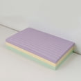 thumbnail image 1 of Dvkptbk Notes Poteau Ligné, Bloc-Notes Auto 3 Couleurs, Autocollants de Poteau Brillants Grandes Notes Colorées pour Bureau, Maison, École, Réunion, 150 Feuilles/pad Rangement et Organisation Sticky Note, 1 of 6