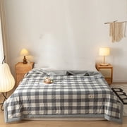 Lksixu Ultra Soft Washed Microfiber Duvet Insert - Great For Summer Spring Fall Enhanced Warmth For All Seasons - Lightweight Yet Insulating Comforter Core for Home