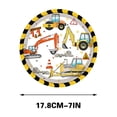 thumbnail image 4 of Tyidzon 24 Pack Paper Plates 7 Inch Disposable Plates Heavy-Duty Disposable Paper Plates for Birthday Parties, 4 of 5