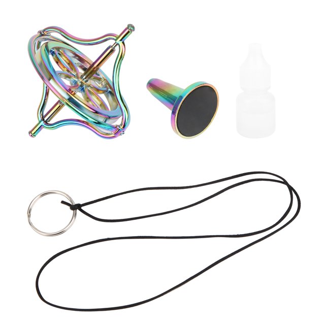 Gyroscope, Decompression Toy, Alloy Adult Gyroscope Toy Stress Relief For Kids Adult Multi-Color