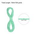 thumbnail image 2 of Uxcell Elastic Cord Heavy Stretch String Rope for Crafting DIY Sewing Hook Straps Camping Tie Down Strap Turquoise Green 2mm x 100m, 2 of 5
