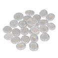 thumbnail image 1 of Rune Stones, White Crystal Runes Stylish Appearance Small Volume  for Household for Witch Decoration for Divination, 1 of 7
