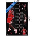 thumbnail image 2 of Michael Jordan - Timeline Wall Poster, 22.375" x 34" Framed, 2 of 4