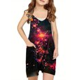 thumbnail image 1 of LSLJS Girls Summer Sleeveless Casual Romper Spaghetti Strap Shorts Jumpsuit With Pockets, Girls' Jumpsuits & Rompers Summer Clothes, 1 of 5