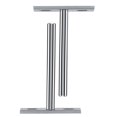 thumbnail image 2 of ZPSHYD Hidden Bracket, Solide Support Invisible Invisible Monté sur le Mur Support Caché pour Bricolage Étagère Murale Argent (4 Po), 2 of 8