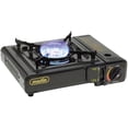 thumbnail image 1 of Black Outdoor Portable Tabletop Butane Burner, 1 of 2