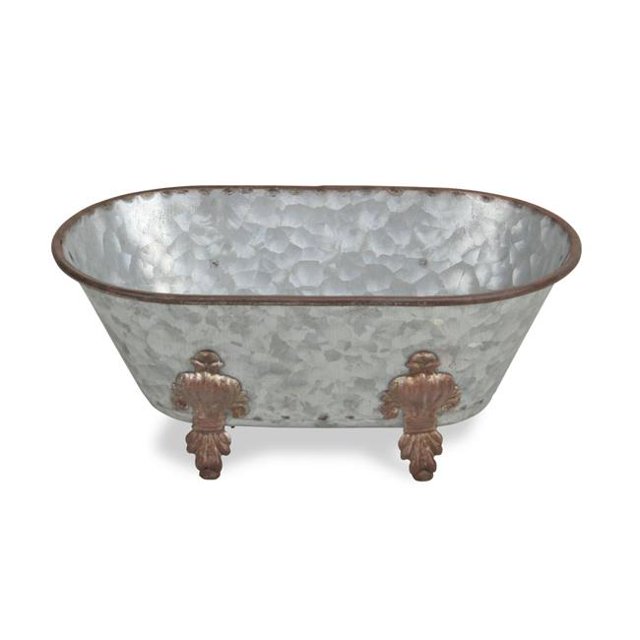 Cheungs 5129S-GV Galvanized Metal Bathtub - Small