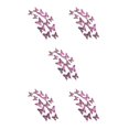 thumbnail image 1 of relayinert Autocollants Muraux Décoratifs Papillons - Bel Ajout à la Maison Multiples LK12 Rouge Rose 5Ensemble, 1 of 6
