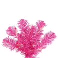 thumbnail image 2 of Vickerman B163546 Crayon Rose Sapin de Noël avec des Lumières Roses & 44; 4,5 Pi x 20 Po., 2 of 3