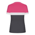thumbnail image 4 of LOVZFMLL T-Shirts d'Été pour Femmes à Col en V Imprimés, Coupe Ample, Manches Courtes, 4 of 5
