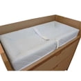 thumbnail image 1 of L A Baby  32 in. 4 Sided Changing Pad - White, 1 of 1