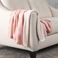 thumbnail image 2 of Pink Daisy Gauze Reverse to Plush Baby Blanket 30" x 40", 2 of 4