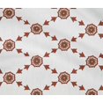 thumbnail image 5 of oneOone Cotton Flex Red Fabric Block Sewing Craft Projects Fabric Prints By Yard 40 Inch Wide, 5 of 5