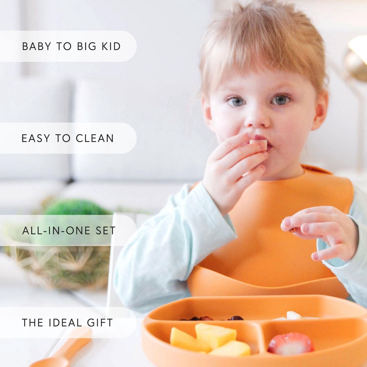 Feedi Silicone Essential Baby Feeding Set by Quark