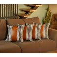 thumbnail image 2 of Vegan Faux Leather Set of 4 Decorative Throw Pillow Cover, 2 of 3