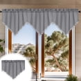 thumbnail image 1 of LSLJS Curtains Short Curtains Solid Color Curtains Triangular Curtains Household Curtains Small Curtains Through Rod Curtains, Curtains Curtains, 1 of 8