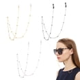 thumbnail image 2 of Maoww 3 Pcs/ensemble Support de Lunettes de Soleil Imperméable Chaînes Résistantes aux Déchirures pour Lunettes de Femmes Non Toxique Mode, 2 of 6