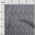 thumbnail image 1 of oneOone Polyester Lycra Fabric Swirl & Geometric Block Print Sewing Fabric BTY 56 Inch Wide, 1 of 4