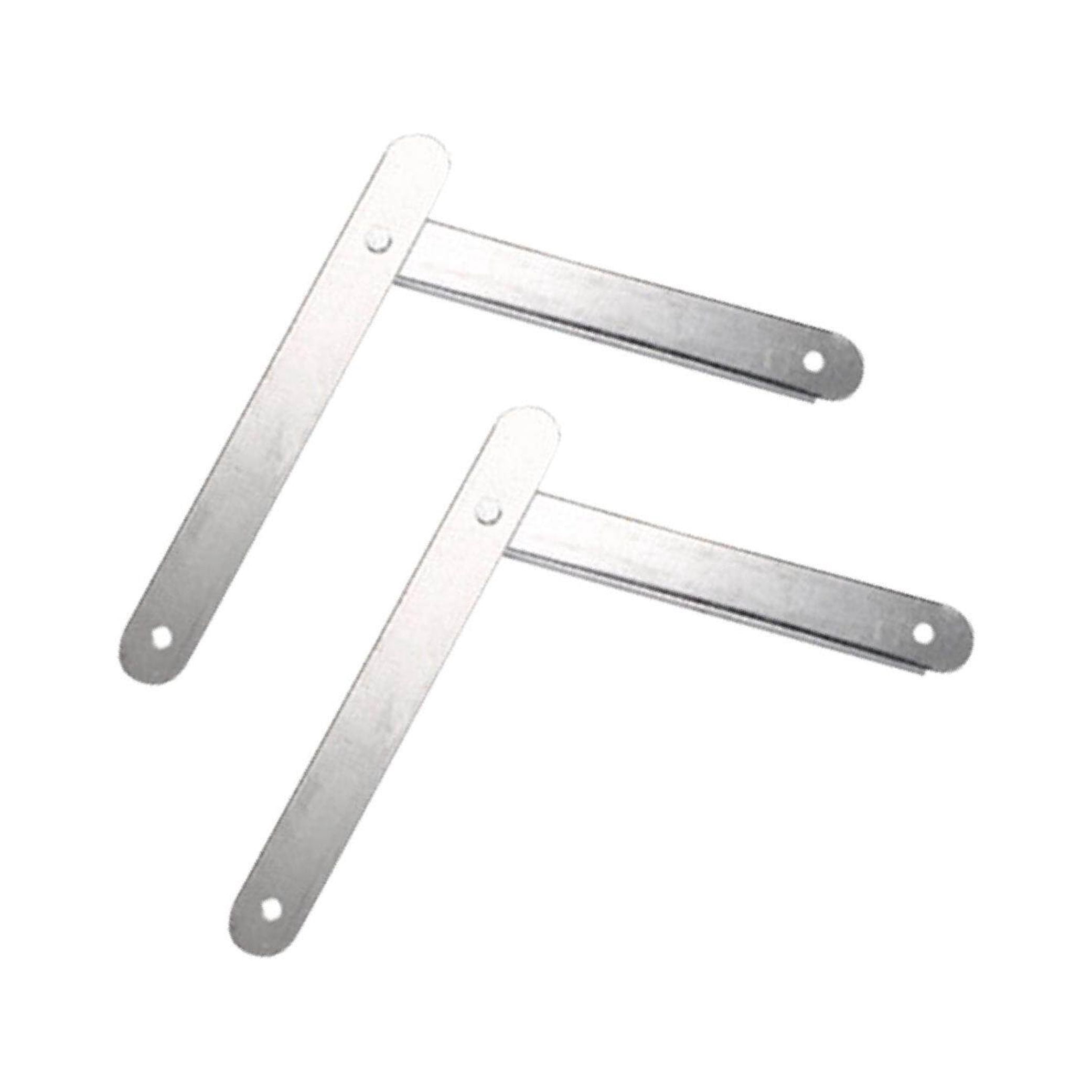 2x Folding Step Ladder Hinge Folding step Attachment Ladder Accessories Folding Stepladders Tie Rod Replacement Kit White