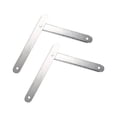 thumbnail image 1 of 2x Folding Step Ladder Hinge Folding step Attachment Ladder Accessories Folding Stepladders Tie Rod Replacement Kit White, 1 of 9