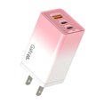 thumbnail image 4 of RRJ 5Pcs 65W Fast Charger, Gradient LED Multi Port USB Charging Head, QC3.0 Quick Charge Technology, High Power Wall Charger for Phone Tablet Laptop, 4 of 9