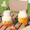 thumbnail image 1 of TIMIFIS Plastics Juicing Cup Trendy New Juicer Portable Wireless Juicer Cup 850Ml Large Capacity for Crushing Ice Blending Fruit Versatile Juicing Machine with Two Lids and Straw Kitchen Gadgets, 1 of 8